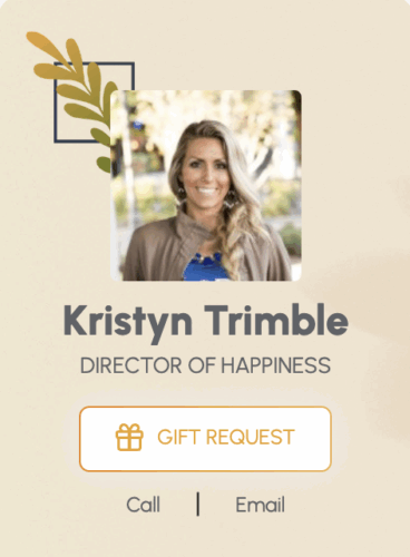 headshot of Kristyn Trimble Director of Happiness 